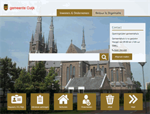 Tablet Screenshot of cuijk.nl